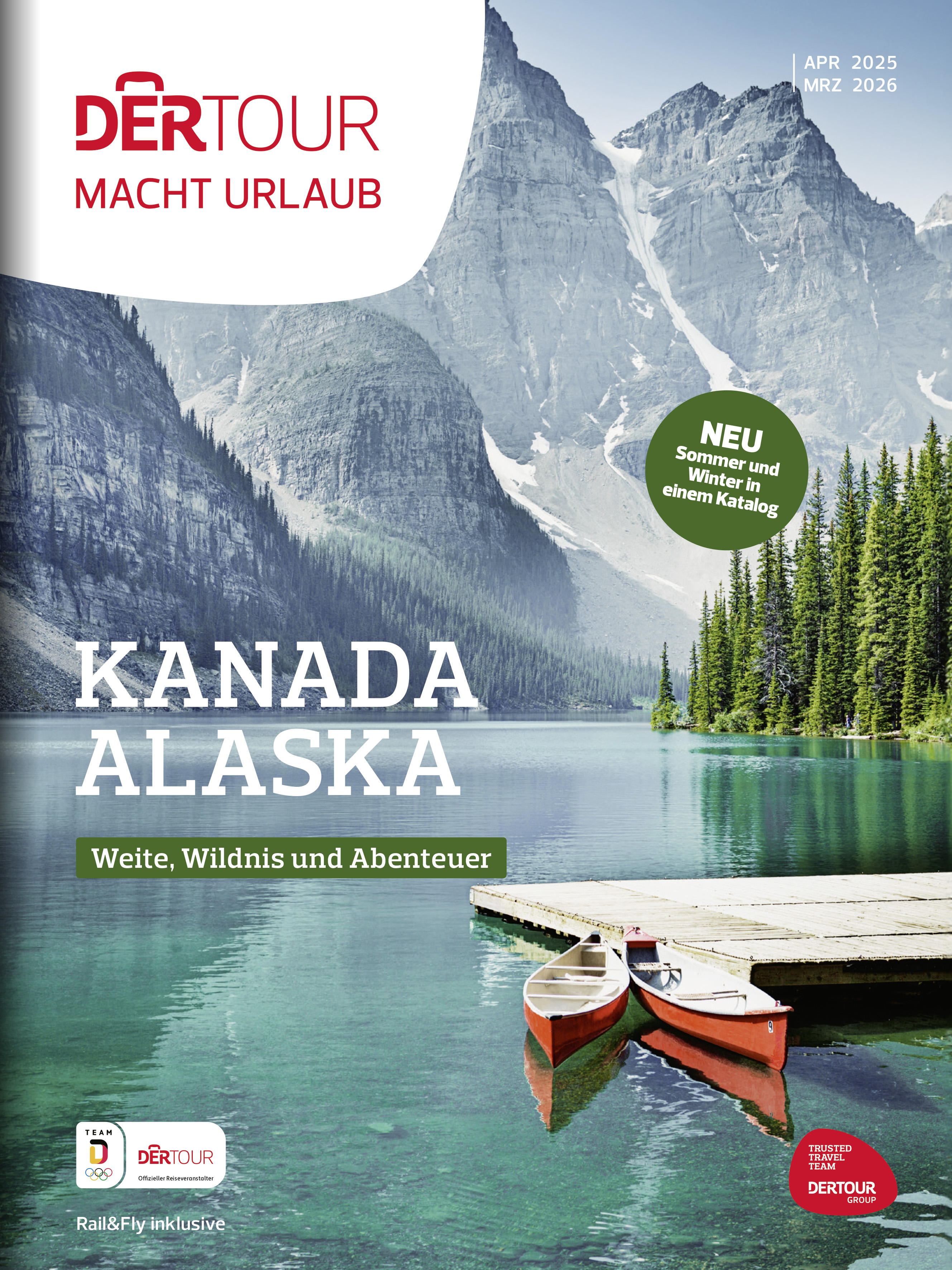 DERTOUR Kanada Alaska 2025/2026 (JP)