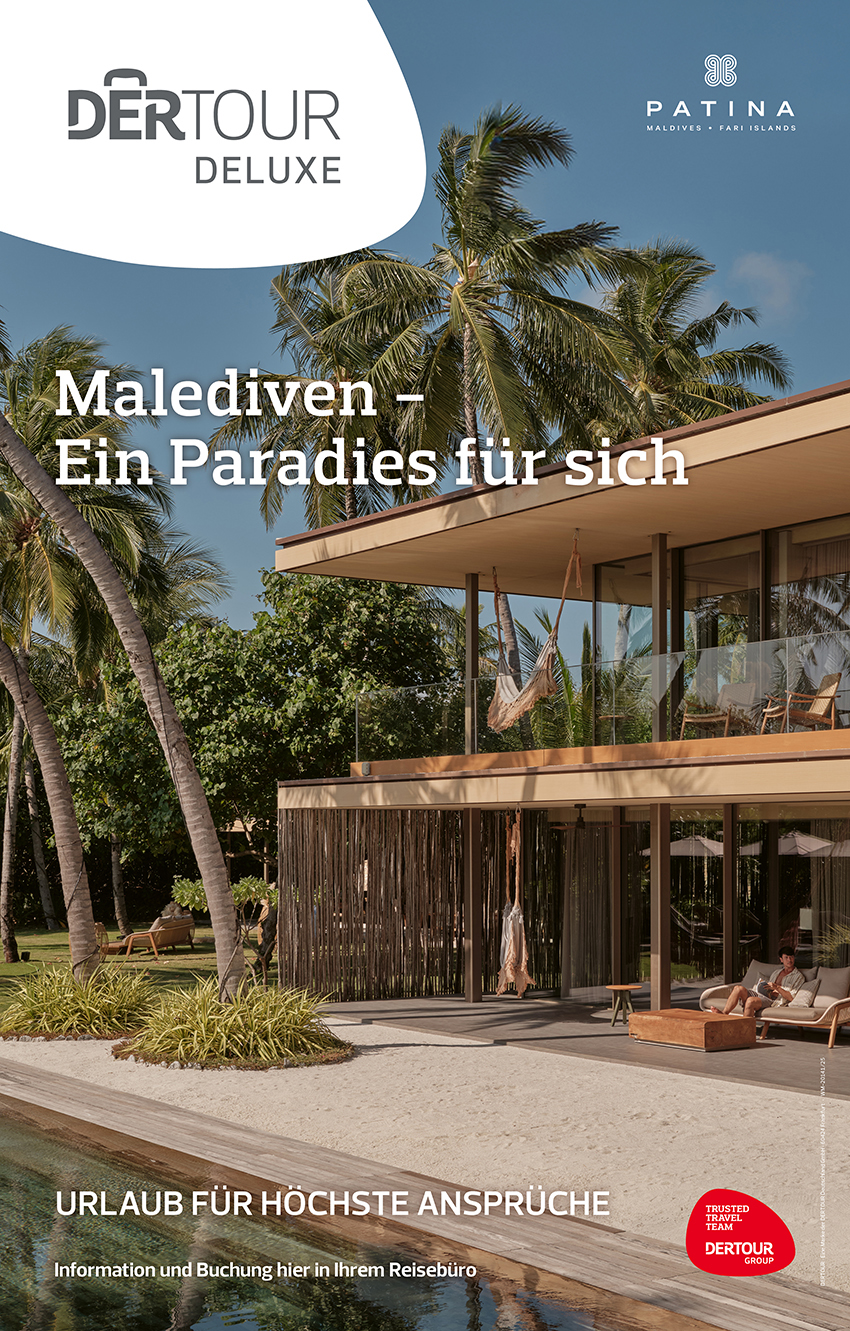DERTOUR DELUXE Banner Patina Maldives