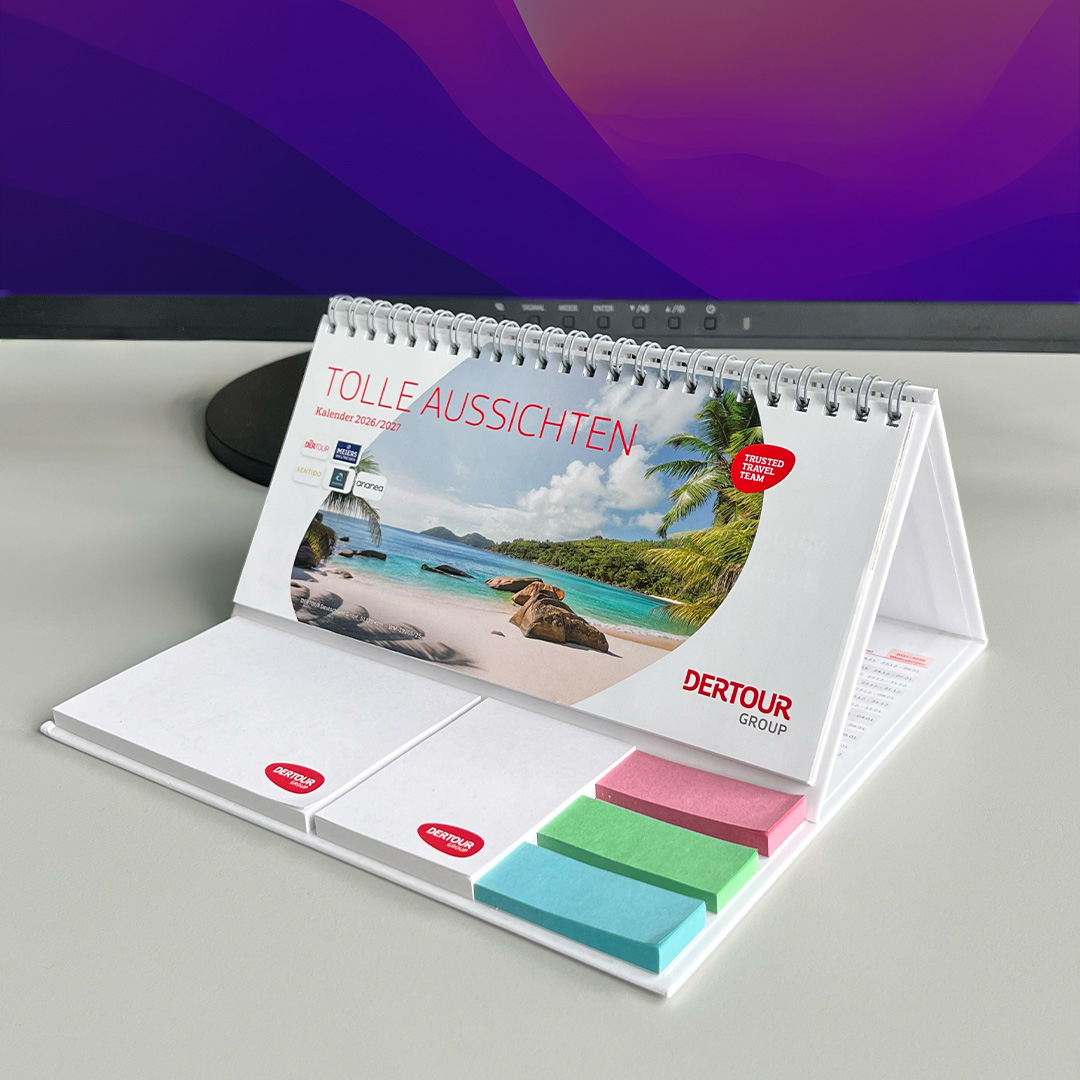 DERTOUR Group Tischkalender 2026/2027