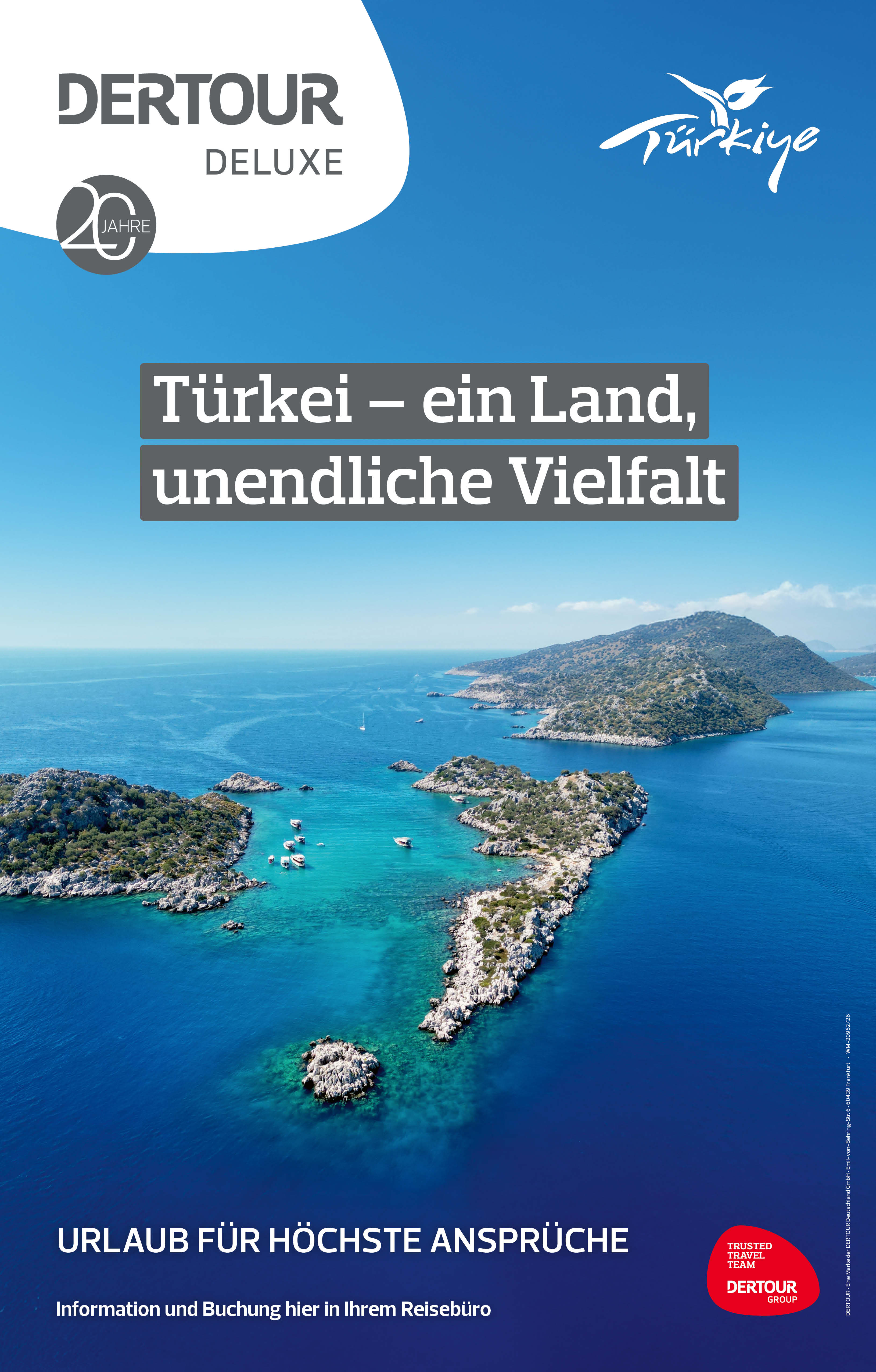 DERTOUR DELUXE Banner Türkei